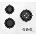 Iseasy dujinė viryklė MGBG-603 balta, 3.3 kW, 2.7 kW, 1.75 kW, 3 kaitinimo zonos, elektrinis uždegimas