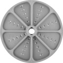 Dārzeņu rīves asmens 4mm, YG-03146, YATO, nomaināms disks, nerūsējošais tērauds