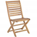 Садовый стул CHERRY с подлокотниками, 56x60xH90см, складной, промасленная акация 13326 HOME4YOU