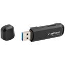 Natec Scarab 2 kar&scaron;u lasītājs NCZ-1874, 5000 Mbit/s, USB 3.0 Type-A, saderīgs ar microSD, SD, 1 gab.