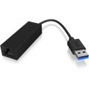 Raidsonic USB 3.0 (A-T&uuml;&uuml;pi) Gigabit Ethernet adapter IB-AC501a, 1x Gigabit Ethernet, USB 3.0, kompaktne disain