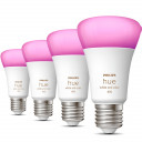 Philips Hue viedo spuldžu komplekts E27 6,5W RGBW BT 4 gab.