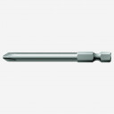 Phillips skrūvgrieža uzgalis #2, WERA, 059775, 89mm, 1/4" Drive, izturīgs un elastīgs