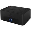 Raidsonic | Icy Box | IB-1232CL-U3 dokstacija, 2x SATA 2,5"/3,5" uz 1x USB 3.0, 5 Gbit/s, melna