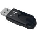 Pny USB m&auml;lupulk, FD64GATT431KK-EF, 64GB, 80MB/s, 20MB/s, must, USB 3.1/3.1 gen 2/3.2 gen 2