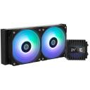 Zalman ALPHA2 A24 Black, 240mm, 2 ventilaatorit, 2000 RPM, 600 RPM, 29.7 dB, ARGB, pump 3000 RPM