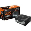 Gigabyte Maitinimo &scaron;altinis GP-UD1600PM PG5, 1600W, 80 PLUS Platinum, visi&scaron;kai modulinis, aktyvus au&scaron;inimas, 1 ventiliatorius