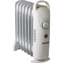 Efficient oil-filled radiator with 7 fins 700 W white with automatic power adjustment and overheat protection MS7804 Mesko