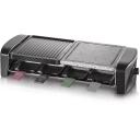 Severin Grill RG 9645, 1400 W, must, 8 pann, looduslik kivi plaat, elektriline, reguleeritav termostaat