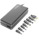 Natec Universaalne s&uuml;learvuti toiteadapter Torpedo Uni-90 NZU-0991, 90W, 100-240V, 50-60Hz, 8 pistikut