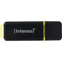 Intenso USB atmintinė 3537491 128 GB, Skaitymo greitis 250 MB/s, Ra&scaron;ymo greitis 100 MB/s, USB 3.2 Gen 1, Juoda, Geltona