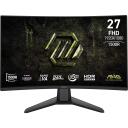 MSI MAG 274CF X24, 27", 1920 x 1080, FHD, 240 Hz, 0,5 ms, kumer, 16:9, 300 cd/m&sup2;, 4000:1, VA
