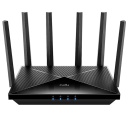 Cudy WR6500H 1.0 BE6500 kahe sagedusalaga 2.5G gigabitine Wi-Fi 7 ruuter EasyMesh ja MU-MIMO toega, must