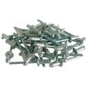 Mega Заклепки 5594105, 10mm, 4mm, 50 шт, алюминий, заклепки для заклепочных пистолетов