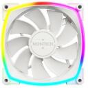 Montech Datora korpuss ventilators RX120PWMWHITE, 120mm, 4-pin, 720-1760RPM, 27dB, RGB apgaismojums, Rifle gultnis