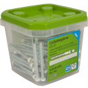 Skrūve betona grīdlīstēm ECS-CY,5,0x50 balti lakota galva 100gab. 105216 ESSVE