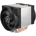 Arctic CPU Au&scaron;intuvas ACFRE00133B, oro au&scaron;intuvas, 2 ventiliatoriai, 122.16 m&sup3;/h, 350 W, 4U, aliuminis/juodas