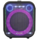 Blaupunkt Ballī&scaron;u skaļrunis PB6LED, 120W, 40W RMS, 4500mAh akumulators, 1 mikrofons, Bluetooth, FM radio, USB, MicroSD
