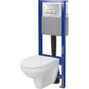Cersanit Rippuv WC komplekt S701-022 687267, 52cm, 36cm, 37.5cm, 3/5L v&otilde;i 3/6L, Soft Close kaas
