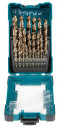 Puuride komplekt metallile (25 tk.) HSS-Co 5% D-67577 MAKITA