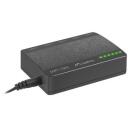 Lanberg lauakommutator DSP1-1005, 5 RJ-45 10/100/1000 Mbps, 10 Gb/s, halduseta, 2K MAC aadressi tabel