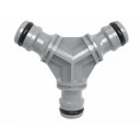 Dārza trīskār&scaron;ais vīrie&scaron;u &scaron;ļūteņu savienotājs, 100 gab., ūdensnecaurlaidīgs, AW61017, AWTOOLS