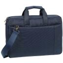 Rivacase Кейс 8221BLUE, 13.3", 530g, полиэстер, синий, плечевой ремень