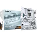 Gigabyte Материнская плата B850 EAGLE ICE, для процессоров AMD Ryzen 9000, 8+2+2 фазы цифрового VRM, до 8200MHz DDR5, 3*M.2