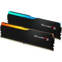 G.Skill Ripjaws M5 RGB atmiņas modulis F5-6000J3636F16GX2-RM5RK, 32 GB, 2 x 16 GB, DDR5, 6000 MHz, 288-pin DIMM, XMP 3.0, heatsink