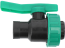 Dārza vārsts 1/2" x 1/2", 88966, FLO, PP materiāls, 16 bar maksimālais spiediens