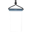 Baseus veekindel telefoni&uuml;mbris P60263701U03-00, sinine, IPX8, kuni 30m, PC, TPU, puuvill, &uuml;hilduv 7.2"