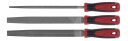 File set 250mm - 3 pcs, KREATOR, KRT451107, T12 steel, ergonomic TPR handle