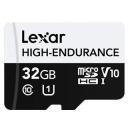Lexar | Flash Memory Card | High-Endurance | 32 GB | microSDHC | Flash memory class UHS-I
