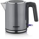 Severin Tējkanna WK 9574, 1.0l, 2400W, pelēka, ūdens līmeņa indikators