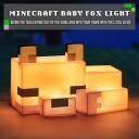 Paladone Minecraft rebane lamp PP9472MCF, 16cm, LED, 1 pirn, oranž, laua/riputamise kinnitus
