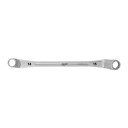 DUBULTĀ GREDZENA UZGRIEŽŅU ATSLĒGA, DOUBLE RING OFFSET SPANNER - 14 X 15 MM, 4932492744 MILWAUKEE