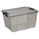 Nhg Ladustamiskarp 2723552, 470mm, 360mm, 252mm, ristk&uuml;lik, l&auml;bipaistev, plastmass