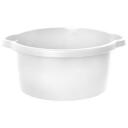 Nhg Kauss 3200207, 345mm, 345mm, 160mm, 8l, &uuml;mmargune, valge, plastmassist k&auml;epidemetega