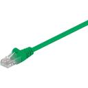 Goobay CAT 5e patch kabelis 68338, 0.5m, zaļ&scaron;, RJ45 vīrie&scaron;u (8P8C), RJ45 vīrie&scaron;u (8P8C), U/UTP, T568B, 8 vadi