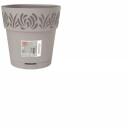 Stefanplast Цветочный горшок 2188312 &Oslash;15 x 15 см, 1,5 л, серый, система автополива, с поддоном