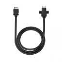 Fractal Design USB-C kaabel 10Gbps FD-A-USBC-001, 67cm, must, USB 3.1/3.1 gen 2/3.2 gen 2, USB Type C Male