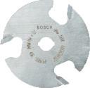 Diskveida gropju frēze 8 mm, D1 50,8 mm, Rokas frēzēm, malu frēzēm DISKVEIDA GROPJU FRĒZE EXPERT FOR WOOD, 2608629389, BOSCH