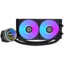 Lian Li CPU Jahuti G89.GA2T24B.00, 2x120mm, 3200RPM, 89.1cfm, FDB, RGB kontroller kaasas