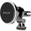 Tellur Juhtmevaba laadija TLL151431, 5V/9V/12V 2A, 15W, USB-C, MagSafe &uuml;hilduv, auto &otilde;huavade hoidik