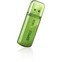 Silicon Power Helios 101 SP016GBUF2101V1N, 16 GB, USB Type-A, Zaļ&scaron;, Alumīnijs, RoHS, Plug and Play