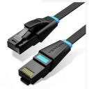 Vention патч-кабель IBJBD, 0.5m, черный, CAT 6, U-UTP, 0.02kg