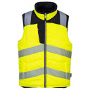 Двусторонний зимний рабочий жилет Hi-Vis желтого цвета, размер 3XL BALTIC CANVAS