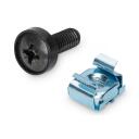Digitus paigalduskrue DN-19 SET, 50tk, 19.8mm, must, teras, kruvid, mutrid, tihendid