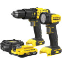 Akumuliatorių įrankių rinkinys V20 SFMCD711, 50Nm, 1x2Ah, SFMCK210D1, SFMCK210D1-QW STANLEY
