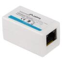 Lanberg RJ45 Inline Savienotājs AD-RJ45-RJ45-OU6, 1xRJ-45, 1xRJ-45, CAT.6